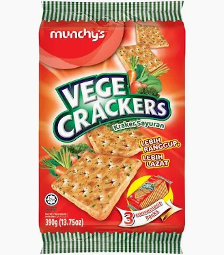 Munchy's VEG Crackers 390g