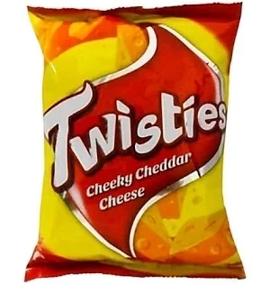 Twisties Cheeky Cheddar Cheese 20g