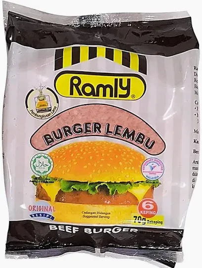 [MM-0072] Ramly Beef Burger 420g