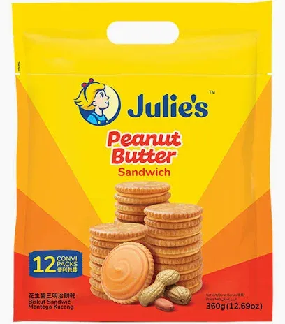 [MM-0111] Julie Peanut Butter Biscuit 360g