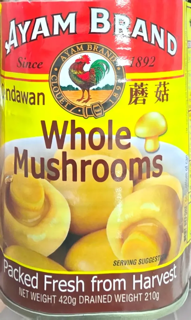 Ayam Brand Whole Mushroom 420g