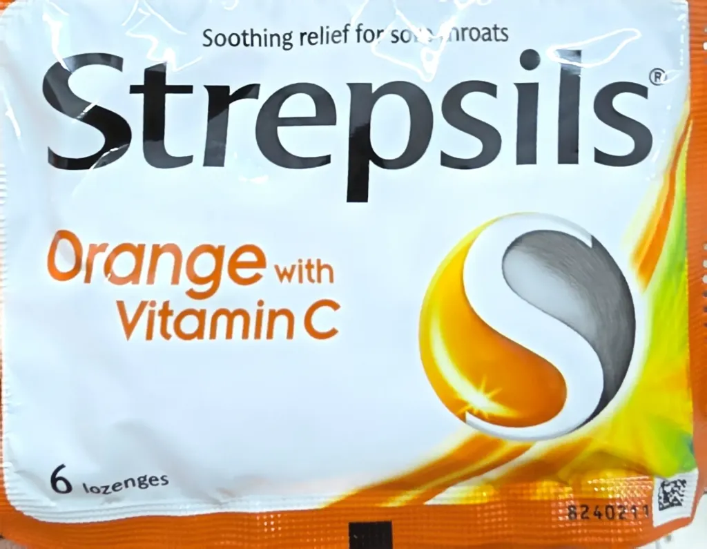 Strepsils Orange With Vitamin C