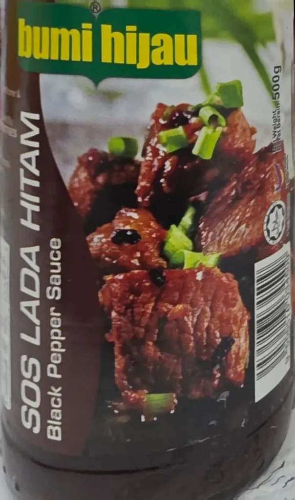 Bumi Hijau Black Pepper Sause 340g